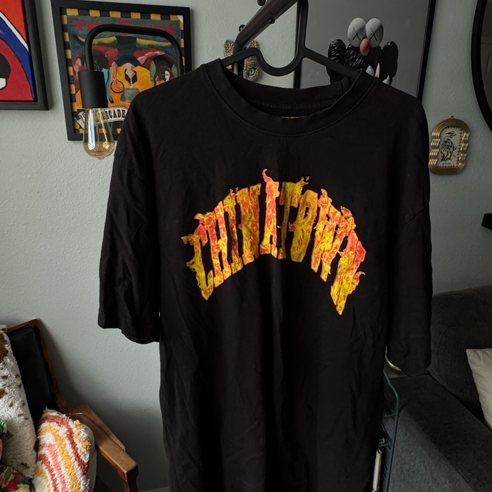 Black Chinatown Graphic T-Shirt